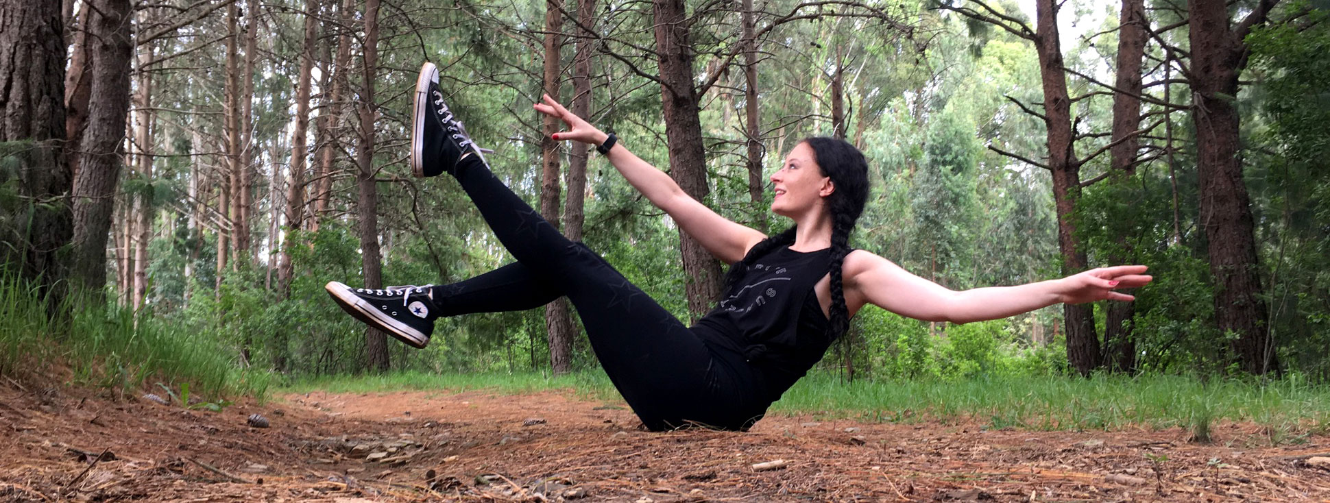 Outdoor workout in the park